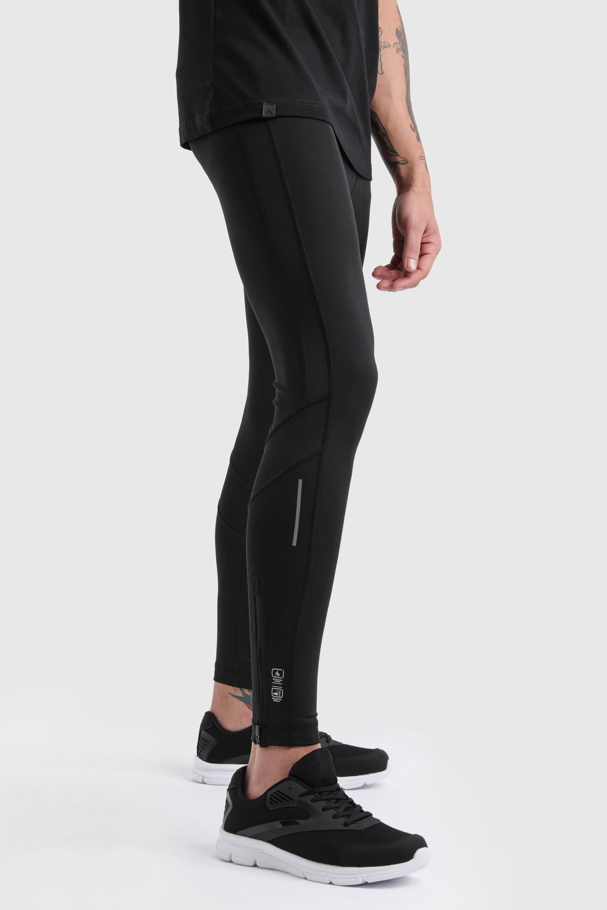 22012 - Black - Men's Sport Leggings